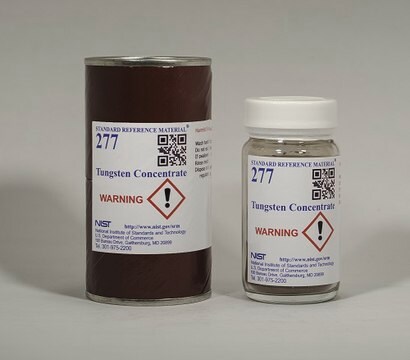 Tungsten concentrate NIST SRM 277