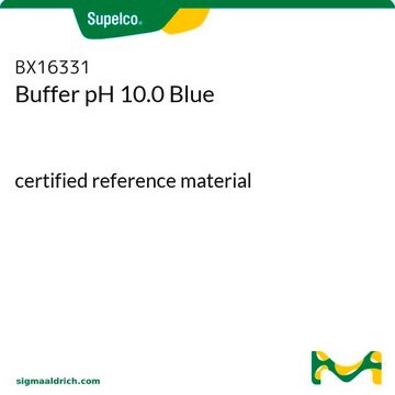 Buffer pH 10.0 Blue certified reference material