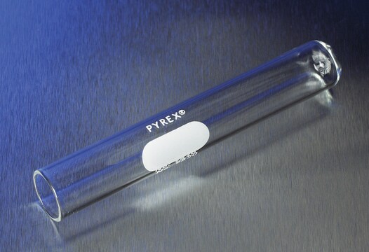 Pyrex&#174; culture tubes, rimless capacity 11&#160;mL