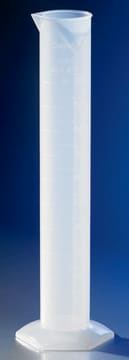 Corning&#174; reusable graduated cylinder single metric scale with funnel top, polypropylene, "to contain", size 2&#160;L