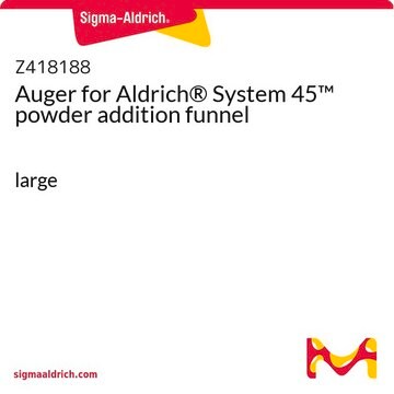 Auger for Aldrich&#174; System 45&#8482; powder addition funnel large