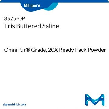 Tris Buffered Saline OmniPur® Grade, 20X Ready Pack Powder