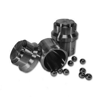 BeadBlaster&#8482; 96 Tungsten Carbide grinding ball bead diam. 10&#160;mm, Tungsten carbide grinding jar