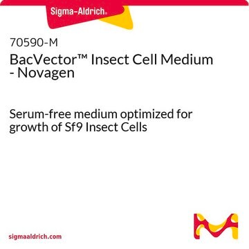 BacVector Insect Cell Medium - Novagen Serum-free medium optimized for growth of Sf9 Insect Cells