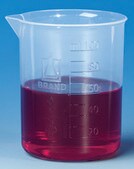 BRAND&#174; PP beaker with spout, low form volume 5000&#160;mL