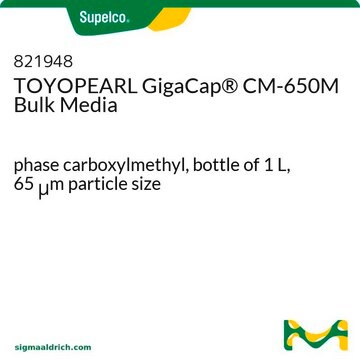 TOYOPEARL GigaCap&#174; CM-650M Bulk Media phase carboxylmethyl, bottle of 1&#160;L, 65&#160;&#956;m particle size