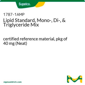 Lipid Standard, Mono-, Di-, &amp; Triglyceride Mix certified reference material, pkg of 40&#160;mg (Neat)