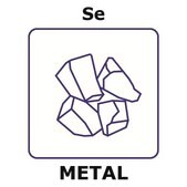 Selenium lump, 3&#160;mm max. lump size, weight 20&#160;g, high purity 99.999%