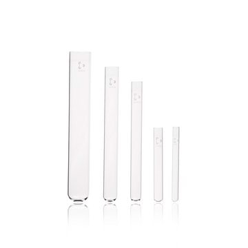 DURAN&#174; test tube borosilicate glass, tube volume (35&#160;mL), straight rim, tube diam. (25&#160;mm) , External Thread