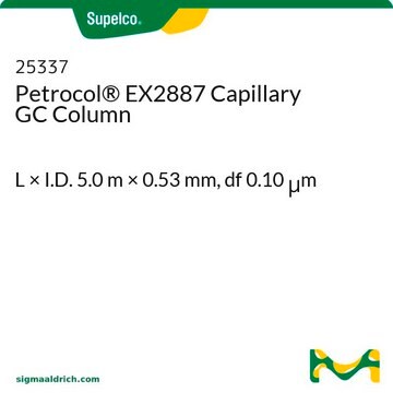 Petrocol&#174; EX2887 Capillary GC Column L × I.D. 5.0&#160;m × 0.53&#160;mm, df 0.10&#160;&#956;m