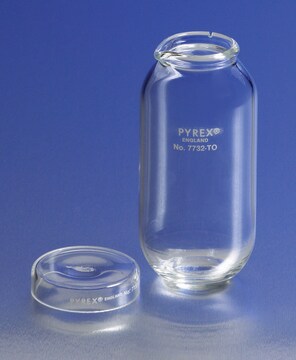 Pyrex&#174; gum stability glass bombs replacement cover for gum bomb, reusuable, non-sterile, 1/cs