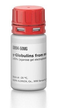 &#947;-Globulins from mouse &#8805;90% (agarose gel electrophoresis)