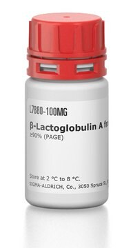 &#946;-Lactoglobulin A from bovine milk &#8805;90% (PAGE)