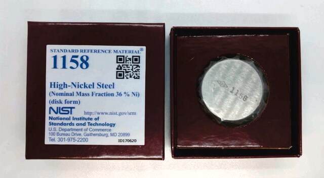 High-nickel steel NIST&#174; SRM&#174;