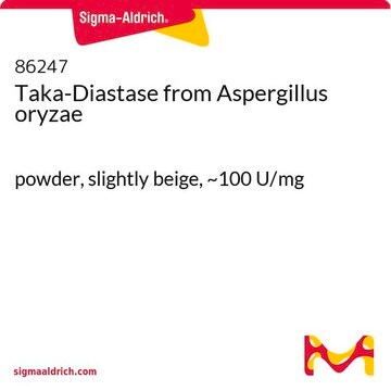 Taka-Diastase from Aspergillus oryzae powder, slightly beige, ~100&#160;U/mg