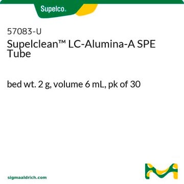 Supelclean&#8482; LC-Alumina-A SPE Tube bed wt. 2&#160;g, volume 6&#160;mL, pk of 30