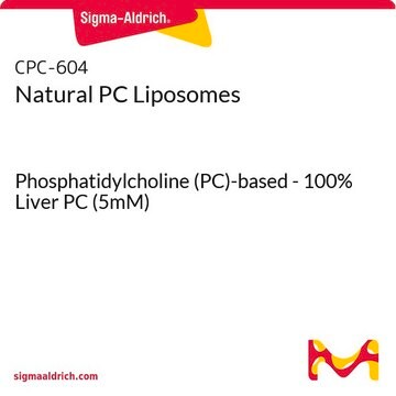 Natural PC Liposomes Phosphatidylcholine (PC)-based - 100% Liver PC (5mM)