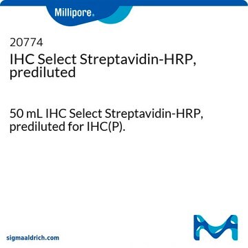 IHC Select Streptavidin-HRP, prediluted 50 mL IHC Select Streptavidin-HRP, prediluted for IHC(P).