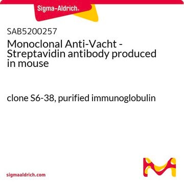 Monoclonal Anti-Vacht - Streptavidin antibody produced in mouse clone S6-38, purified immunoglobulin