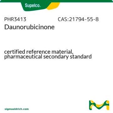 Daunorubicinone certified reference material, pharmaceutical secondary standard