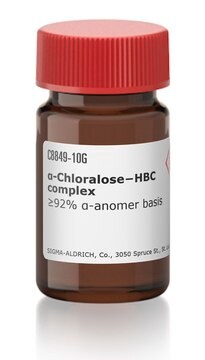 &#945;-Chloralose&#8722;HBC complex &#8805;92% &#945;-anomer basis