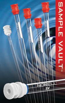 Norell&#174; Sample Vault Series&#8482; NMR tubes standard wall, open cap, frequency 950 MHz, diam. × L 3&#160;mm × 103.5&#160;mm