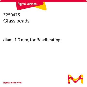 Glass beads diam. 1.0&#160;mm, for Beadbeating