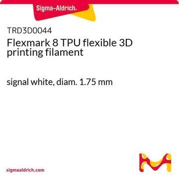 Flexmark 8 TPU flexible 3D printing filament signal white, diam. 1.75&#160;mm