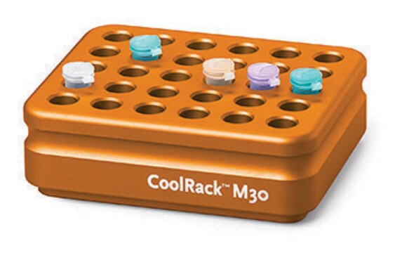 Corning&#174; CoolRack&#174; M30, capacity 30 x 1.5 or 2 mL microfuge tubes, orange