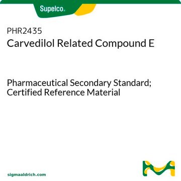 Carvedilol Related Compound E Pharmaceutical Secondary Standard; Certified Reference Material