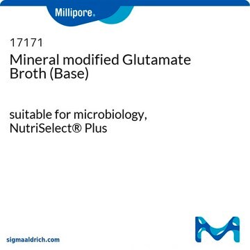 Mineral modified Glutamate Broth (Base) suitable for microbiology, NutriSelect&#174; Plus