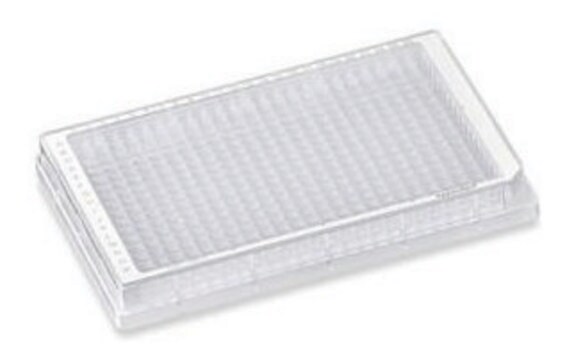 Eppendorf&#174; Microplate 384/V-PP sterile (PCR clean), V-bottom clear wells, white border, pkg of 80&#160;plates (5 bags x 16 plates)