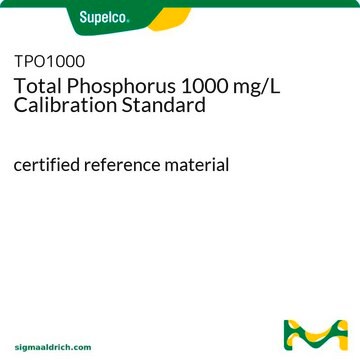 Total Phosphorus 1000 mg/L Calibration Standard certified reference material