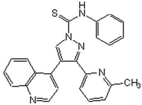 TGF-&#946; RI Kinase Inhibitor IV TGF-&#946; RI Kinase Inhibitor IV, CAS 909910-43-6, is a cell-permeable, selective inhibitor of ALK-4/5/7-mediated signaling (IC&#8325;&#8320; = 45, 12, and 7.5 nM, respectively).