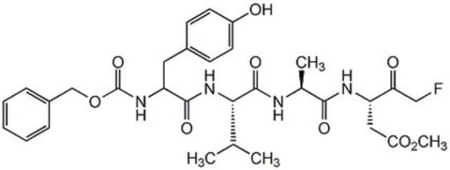 Caspase-1 Inhibitor VI Caspase-1 Inhibitor VI, Z-YVAD-FMK, is a potent, cell-permeable, and irreversible inhibitor of caspase-1, caspase-4, and caspase-5.