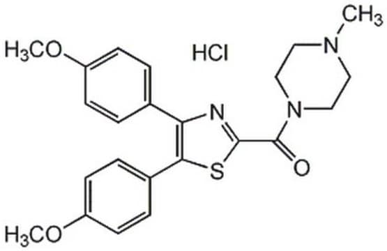 COX-1 Inhibitor, FR122047 The COX-1 Inhibitor, FR122047, also referenced under CAS 130717-51-0, controls the biological activity of COX-1. This small molecule/inhibitor is primarily used for Cell Signaling applications.