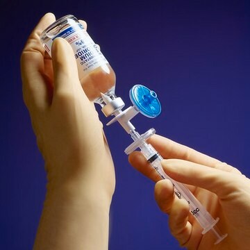 Millex&#8482; Vial Vent (Sterile) pore size 0.22&#160;&#956;m, diam. 25&#160;mm, PVDF membrane, hydrophobic, outlet spike, medical device