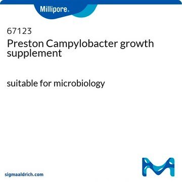 Preston Campylobacter growth supplement suitable for microbiology