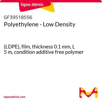 Polyethylene - Low Density (LDPE), film, thickness 0.1&#160;mm, L 5&#160;m, condition additive free polymer