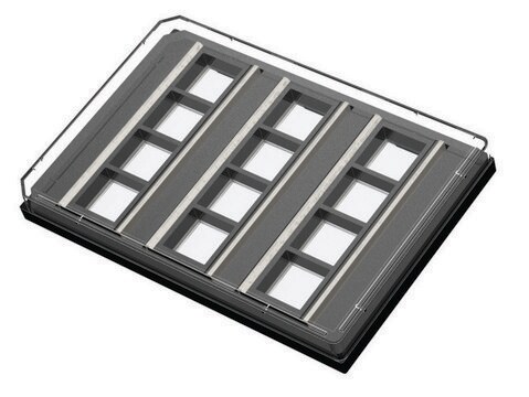 Grace Bio-Labs ProPlate&#174; microarray system tray set size 4&#160;wells, with stainless steel spring clips