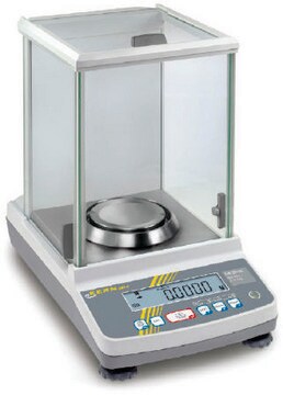 Kern analytical balance ABS 320-4N, AC/DC input 220 V AC, UK plug