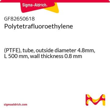 Polytetrafluoroethylene (PTFE), tube, outside diameter 4.8mm, L 500&#160;mm, wall thickness 0.8&#160;mm