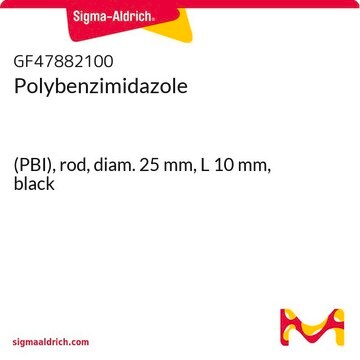 Polybenzimidazole (PBI), rod, diam. 25&#160;mm, L 10&#160;mm, black