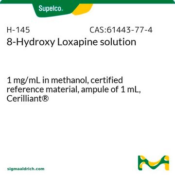 8-Hydroxy Loxapine solution 1&#160;mg/mL in methanol, certified reference material, ampule of 1&#160;mL, Cerilliant&#174;