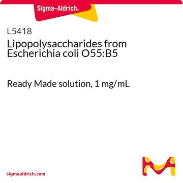 Lipopolysaccharides from Escherichia coli O55:B5 Ready Made solution, 1&#160;mg/mL