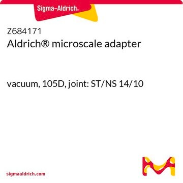 Aldrich&#174; microscale adapter vacuum, 105D, joint: ST/NS 14/10