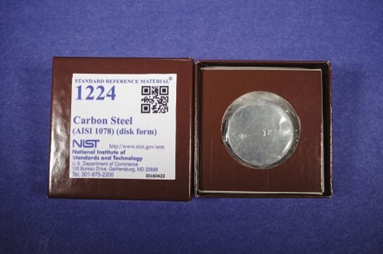 Low alloy steel NIST&#174; SRM&#174; 1224, carbon (AISI 1078)