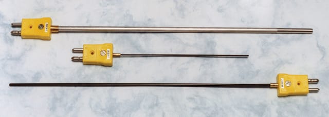 J-KEM&#174; thermocouple probe Single-element, thermocouple type, K, diam. × L 1/8&#160;in. × 6&#160;in.