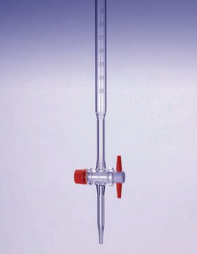 Pyrex&#174; Burettes, class AS with PTFE key 50&#160;mL