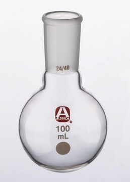 Aldrich&#174; single-neck round-bottom flask capacity 100&#160;mL, joint: ST/NS 24/40